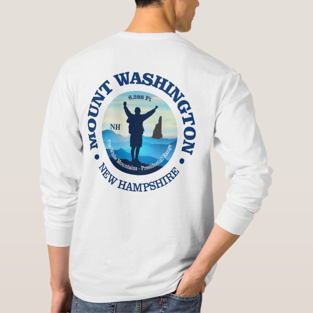 Camiseta Monte Washington (V) (Verso)