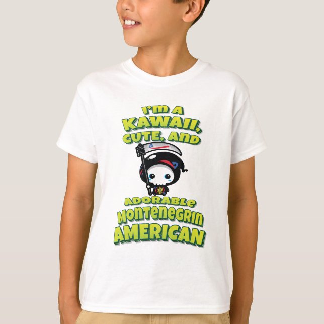 Camiseta Montegrin American Grim Reaper (Frente)