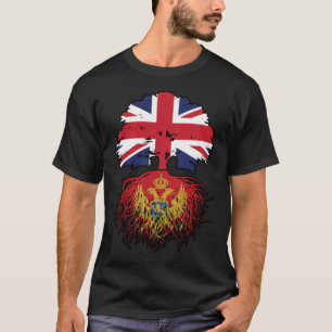 Camiseta Montenegro Montenegro Reino Unido Reino Unido