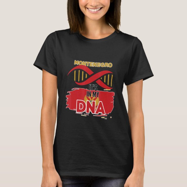Camiseta Montenegro no meu sangue (Frente)