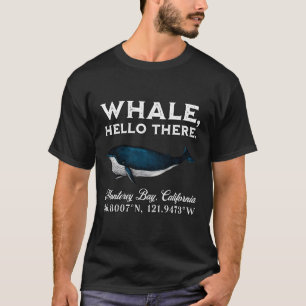 Camiseta Monterey Bay California Whale Hello Ali Coordina