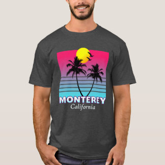 Camiseta Monterey California Beach Summer Souvenir Oversize