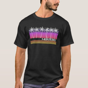 Camiseta Monterey California Retro Vintage Beach Sunset 70'