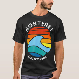 Camiseta Monterey California Retro Wave