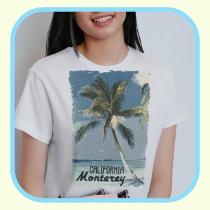 Camiseta Monterey California Vintage Vacage Viagem Design