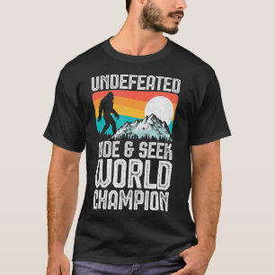 Camiseta Montes campeões mundiais de esconderijo e busca 