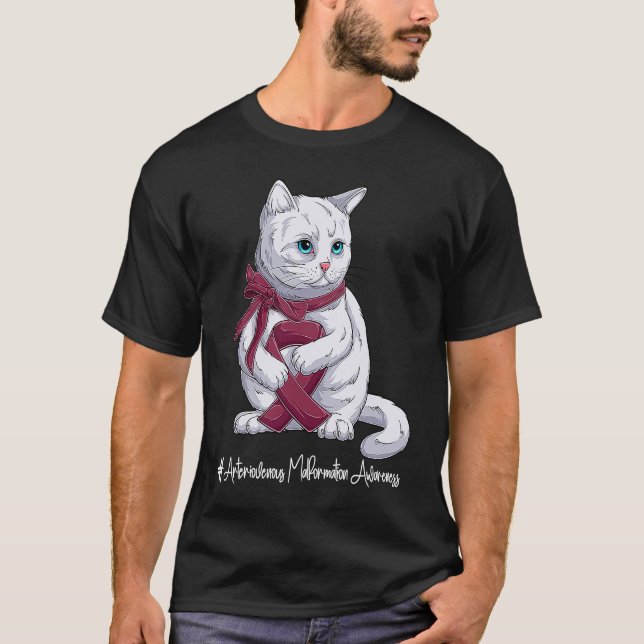 Camiseta Montes de Sensibilização Nacional para a Malformaç (Frente)