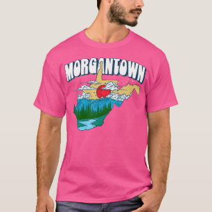 Camiseta Montes do Orgulho do Oeste da Virgínia Ocidental