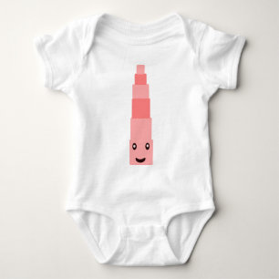 Camiseta Montessori torre rosa