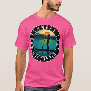 Camiseta Montgomery Lake Wisconsin Paddleboard
