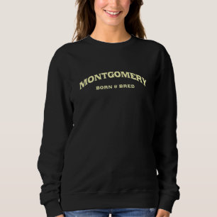 Camiseta Montgomery Nascer E Bred Alabama American Al Usa R