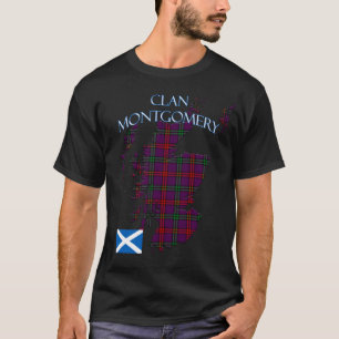 Camiseta Montgomery Scottish Clan Tartan Scotland