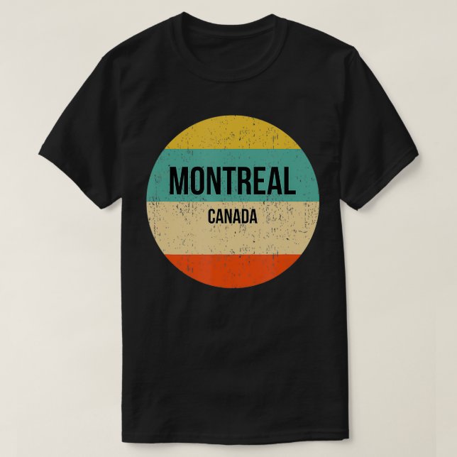 Camiseta Montreal Canadá (Frente do Design)