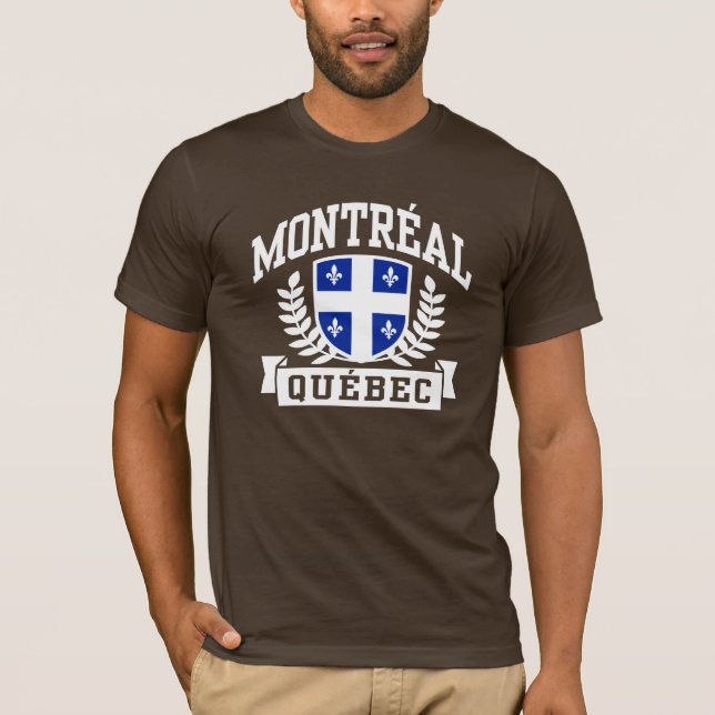 Camiseta Montreal Quebec (Frente)