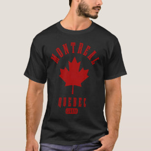 Camiseta Montreal Quebec Canada Vintage Prioridade canadens