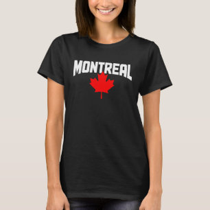 Camiseta Montreal Quebec Maple Leaf Canada Flag Pr