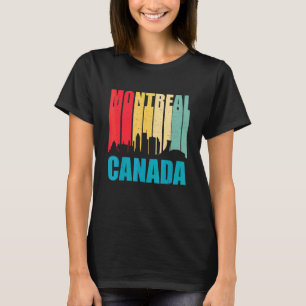 Camiseta Montreal Retro Canadá Vintage Montreal Quebec