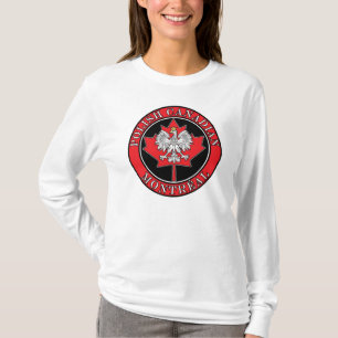 Camiseta Montreal Round Polonês Folha