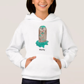 Camiseta Monty a Preguiça Apreciando Sorvete – Desenho Fofo
