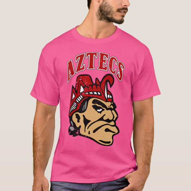 Camiseta Monty Aztecs descontentes (Frente)