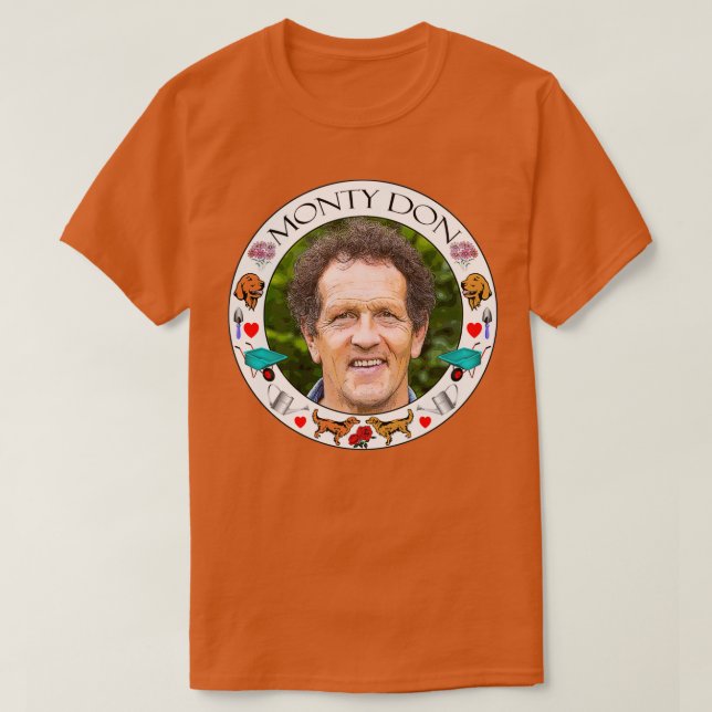 Camiseta Monty Don (2)  (Frente do Design)