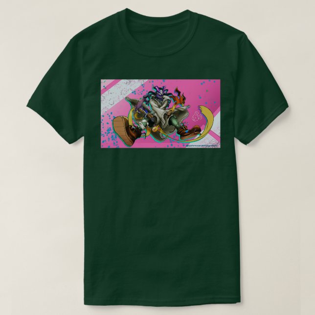 Camiseta Monty the Berserker Classic TSirt (Frente do Design)