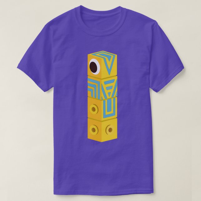 Camiseta Monument Valley Totem  (Frente do Design)