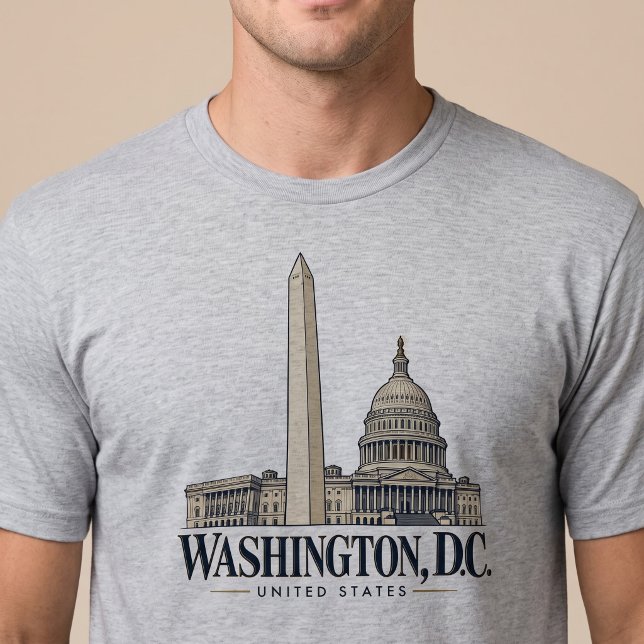 Camiseta Monumento de Washington D.C. (Criador carregado)