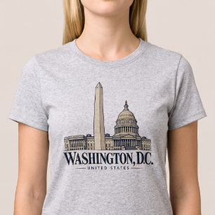 Camiseta Monumento de Washington D.C.