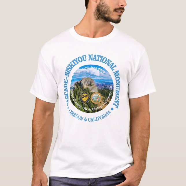 Camiseta Monumento Nacional Cascade-Siskiyou (NM) (Frente)