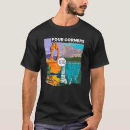 Camiseta Monumento Nacional de Quatro Cantos com Parques Na