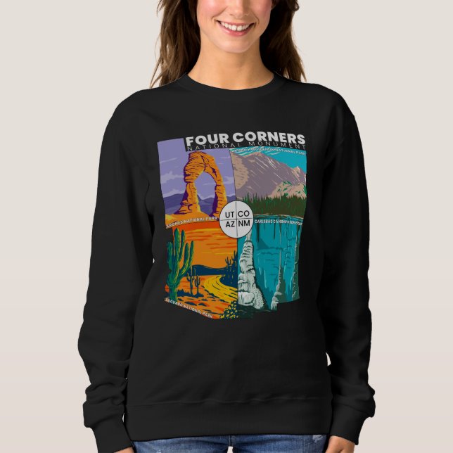Camiseta Monumento Nacional de Quatro Cantos com Parques Na (Frente)