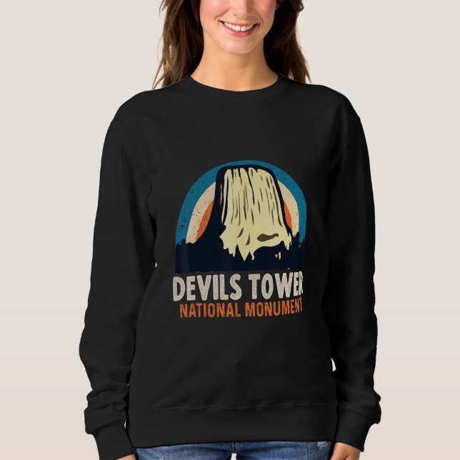 Camiseta Monumento Nacional Devils Tower Wyoming Nature Hik (Frente)