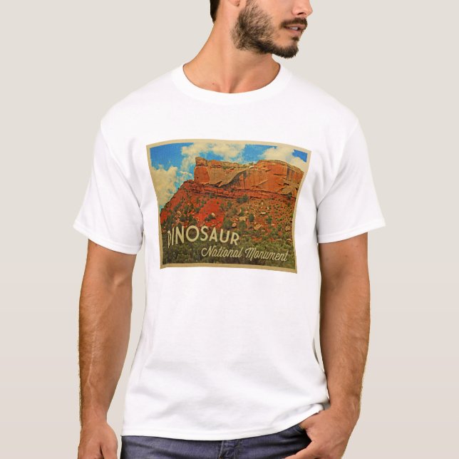 Camiseta Monumento Nacional do Dinossauro (Frente)