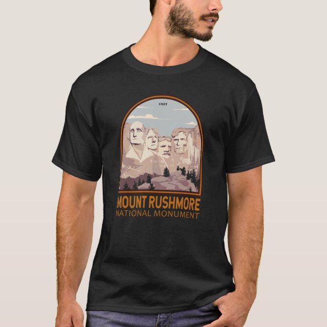 Camiseta Monumento Nacional Monte Rushmore Dakota do Sul (Frente)