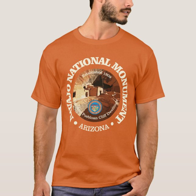 Camiseta Monumento Nacional Navajo (NM) (Frente)