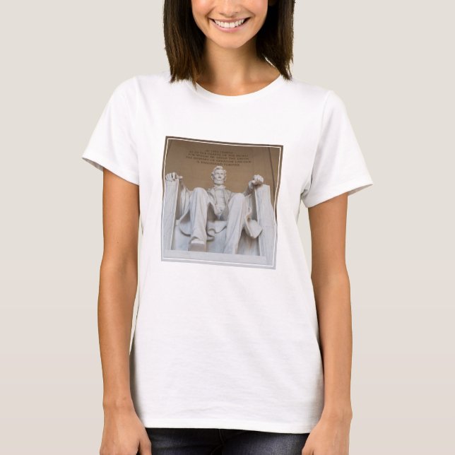 Camiseta Monumentos | Memorial Lincoln (Frente)