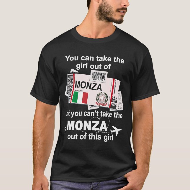 Camiseta Monza Bordo Pass Monza Girl Monza (Frente)