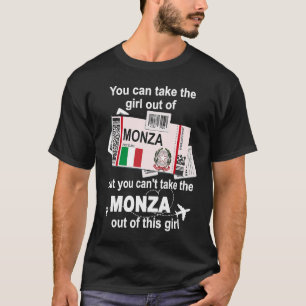Camiseta Monza Bordo Pass Monza Girl Monza
