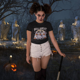 Camiseta Moo Bull Sheet / Vacas engraçadas Meninas do Dia d