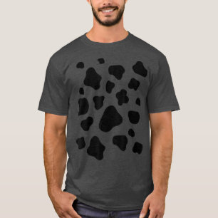 Camiseta Moo Cow Print Pattern Animal Halloween Costume Cow