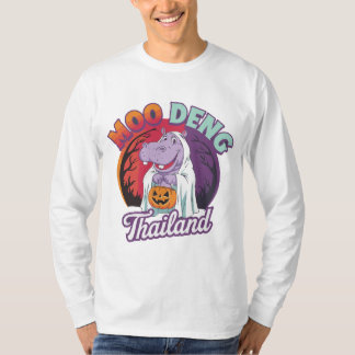 Camiseta Moo Deng: O Hippo Fantasma