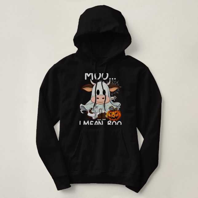 Camiseta Moo I Quer Dizer Boo Cow (Frente do Design)