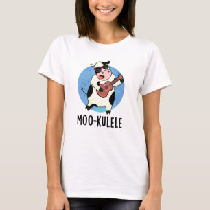 Camiseta Moo-kulele Cute Ukulele Cow Pun