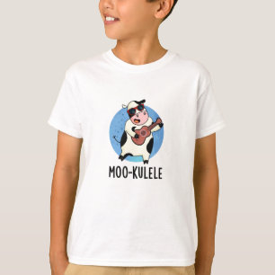 Camiseta Moo-kulele Cute Ukulele Cow Pun