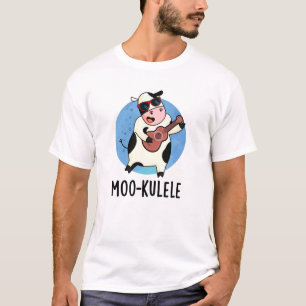 Camiseta Moo-kulele Cute Ukulele Cow Pun