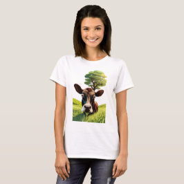 Camiseta Moo-ning para uma Massagem