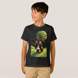 Camiseta Moo-ning para uma Massagem