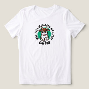 Camiseta Moo Papa Cow