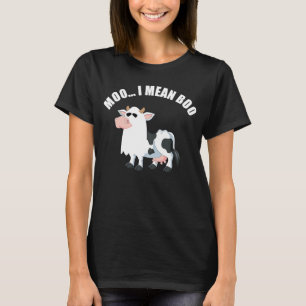 Camiseta Moo quero dizer vaca boi halloween